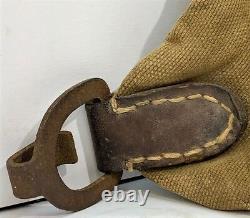 WW2 German Backpack Canvas Wehrmacht Tropical Rucksack Marked