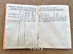 WW2 German Bilingual Soldbuch For Latvian Elite Volunteer. Unissued WW2 German Bilingual Soldbuch For Latvian Elite Volunteer. Unissued