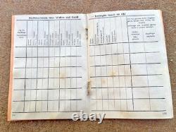 WW2 German Bilingual Soldbuch For Latvian Elite Volunteer. Unissued