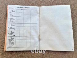 WW2 German Bilingual Soldbuch For Latvian Elite Volunteer. Unissued