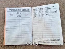 WW2 German Bilingual Soldbuch For Latvian Elite Volunteer. Unissued