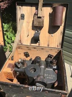 WW2 German Binoculars SF14 Rabbit Ear Boxed Set Panzer Periscope Original