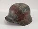 WW2 German Camouflage Rare Size 60 M40 Helmet