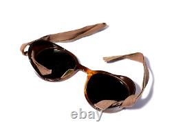 WW2 German Carl Zeiss Jena Umbral Pilot Sunglasses Goggles & Case #2