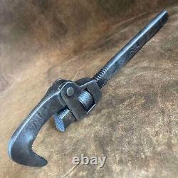 WW2 German D. R. G. M. Adjustable Pipe Wrench Wehrmacht Tool