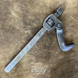 WW2 German D. R. G. M. Adjustable Pipe Wrench Wehrmacht Tool