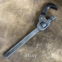 WW2 German D. R. G. M. Adjustable Pipe Wrench Wehrmacht Tool