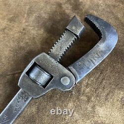 WW2 German D. R. G. M. Adjustable Pipe Wrench Wehrmacht Tool