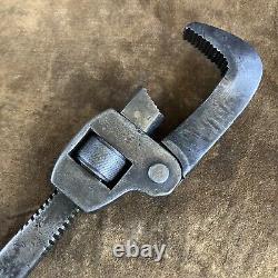 WW2 German D. R. G. M. Adjustable Pipe Wrench Wehrmacht Tool