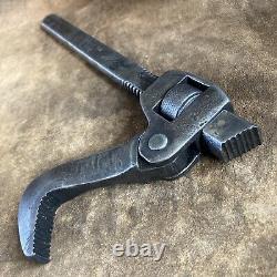 WW2 German D. R. G. M. Adjustable Pipe Wrench Wehrmacht Tool