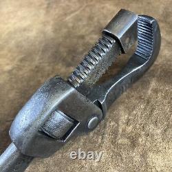 WW2 German D. R. G. M. Adjustable Pipe Wrench Wehrmacht Tool