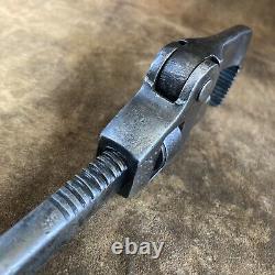 WW2 German D. R. G. M. Adjustable Pipe Wrench Wehrmacht Tool