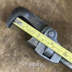 WW2 German D. R. G. M. Adjustable Pipe Wrench Wehrmacht Tool