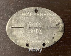 WW2 German DOG TAG ELITE SIGNALS BATALLION EXC. ++ RARE