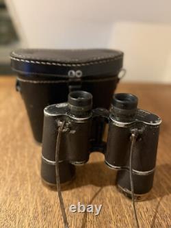 WW2 German Dienstglas 10x50 Leitz Binoculars With Original Case Stamped 1940