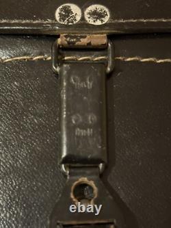 WW2 German Dienstglas 10x50 Leitz Binoculars With Original Case Stamped 1940
