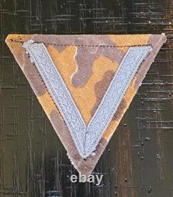 WW2 German ELITE CAMOUFLAGE Waffen-SS Sturmmann Rank Chevron RARE