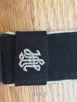 WW2 German ELITE LAH Infantry Shoulder Board with Slip-On & button. Single. Orig