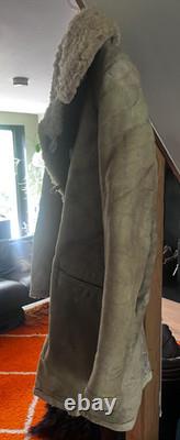 WW2 German Eastern Front winter coat sheepskin original elite uniform wool MG42