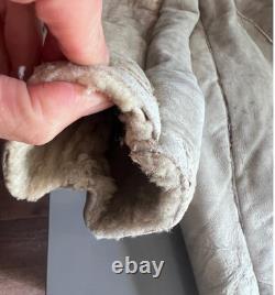 WW2 German Eastern Front winter coat sheepskin original elite uniform wool MG42