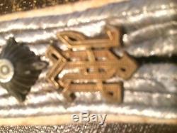 WW2 German Elite collar tab + shoulders board 100% original waffen xx LAH