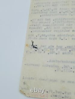 WW2 German Field Order, Inf. Rgt. 6, 29 Sept 1941 Eastern Front, signed Barbarossa