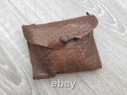 WW2 German Goggles Wehrmacht Military Protective Glasses Panzer Kradmelder Pouch