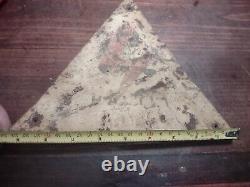 WW2 German Halt Sign Original World War Two Electric Warning Sign