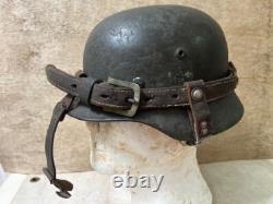 WW2 German Helmet Carrier Trench Made by Soldier