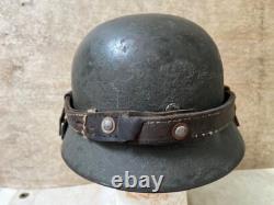 WW2 German Helmet Carrier Trench Made by Soldier