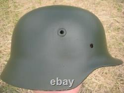 WW2 German Helmet M35 Stalhelm SE64