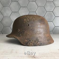WW2 German Helmet M35 Wehrmacht Stahlhelm M35 with liner Original Equipment