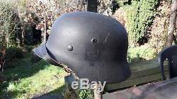 WW2 German Helmet, M35 original mint condition size 66/59