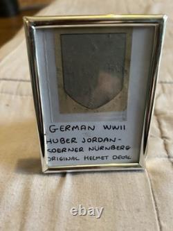 WW2 German Helmet Stickerdecal Wehrmacht Original