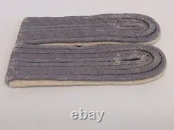 WW2 German Infantry Officer Shoulder Boards, Original Late War Produced