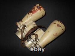 WW2 German Kriegsmarine 7x50 Zeiss U BOAT BLC DECK BINOCULARS SUPERB OPTICS