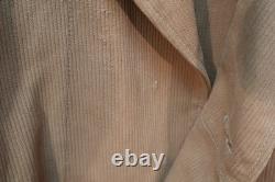 WW2 German Kriegsmarine Navy Corduroy Deck Jacket Anchor Buttons / Vents, Marked