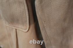 WW2 German Kriegsmarine Navy Corduroy Deck Jacket Anchor Buttons / Vents, Marked