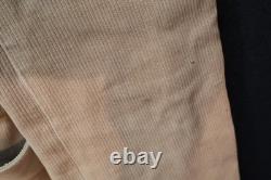 WW2 German Kriegsmarine Navy Corduroy Deck Jacket Anchor Buttons / Vents, Marked