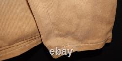 WW2 German Kriegsmarine Navy Corduroy Deck Jacket Anchor Buttons / Vents, Marked