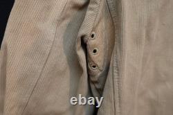 WW2 German Kriegsmarine Navy Corduroy Deck Jacket Anchor Buttons / Vents, Marked