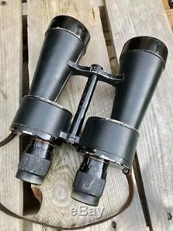 WW2 German Kriegsmarine U-Boat Binoculars 7x50 Original Unusual Early Model