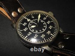 WW2 German Luftwaffe B-Uhr A. LANGE BIG PILOT NAVIGATION WATCH PUBLISHED