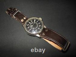 WW2 German Luftwaffe B-Uhr A. LANGE BIG PILOT NAVIGATION WATCH PUBLISHED