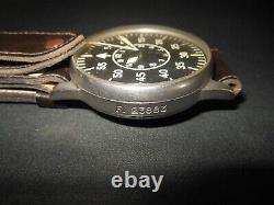 WW2 German Luftwaffe B-Uhr A. LANGE BIG PILOT NAVIGATION WATCH PUBLISHED