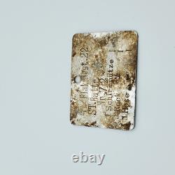 WW2 German Luftwaffe Flak Regt 22 Effects Tag Nr72 Doberitz Aluminum Original
