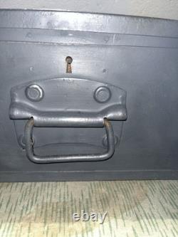 WW2 German Luftwaffe Original Torn Eb Radio Fu W1 Transport Storage Box DIJ Mark