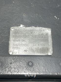 WW2 German Luftwaffe Original Torn Eb Radio Fu W1 Transport Storage Box DIJ Mark