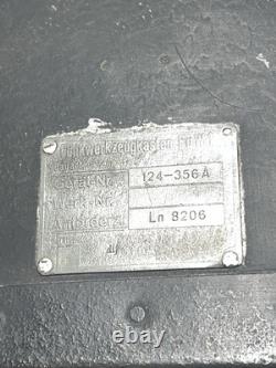 WW2 German Luftwaffe Original Torn Eb Radio Fu W1 Transport Storage Box DIJ Mark