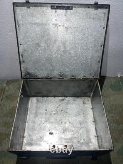WW2 German Luftwaffe Original Torn Eb Radio Fu W1 Transport Storage Box DIJ Mark